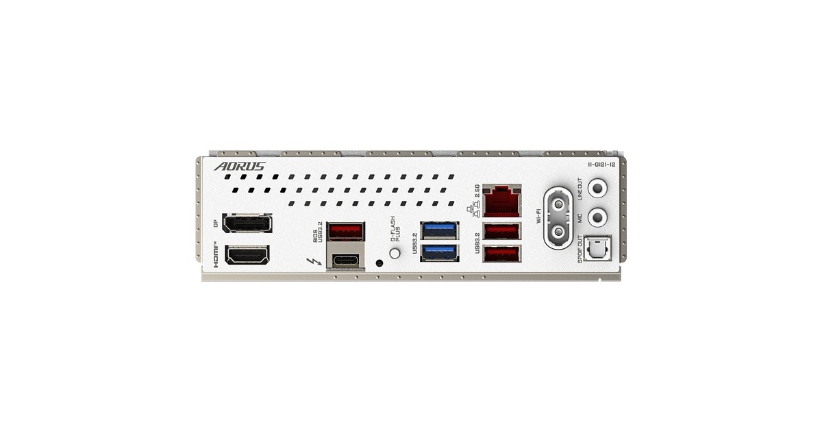 GIGABYTEB860I AORUS PRO ICE socket 1851 moederbord  (Zilver, RAID, 2.5Gb-LAN, Wi-Fi 7, BT, Sound, Mini-ITX)