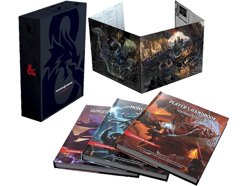 Dungeons & Dragons Bundle D&D RPG – Core Rulebook Gift Set Grundregelwerk Geschenkset