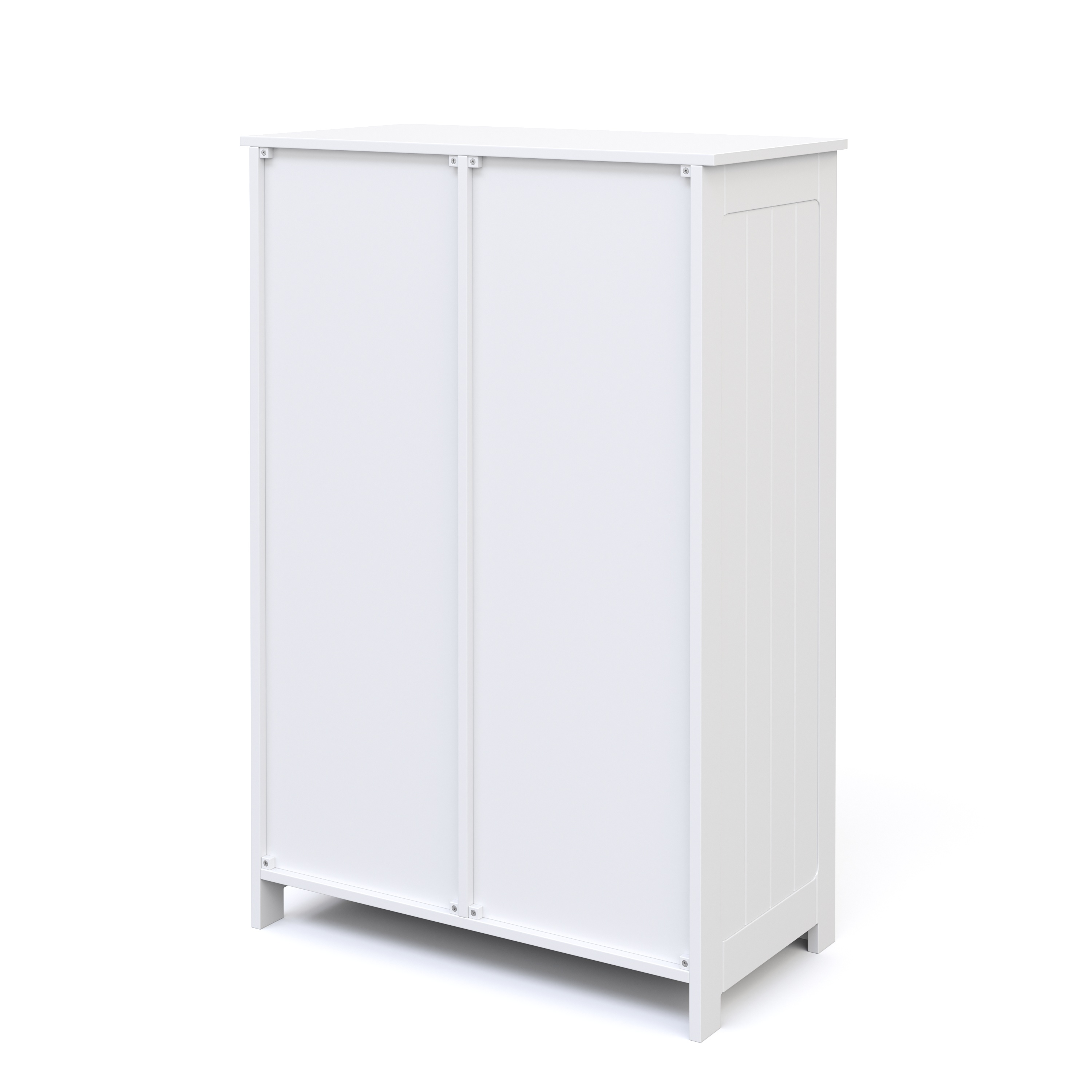 Badezimmerschrank 55 x 30 x 81 cm weiss