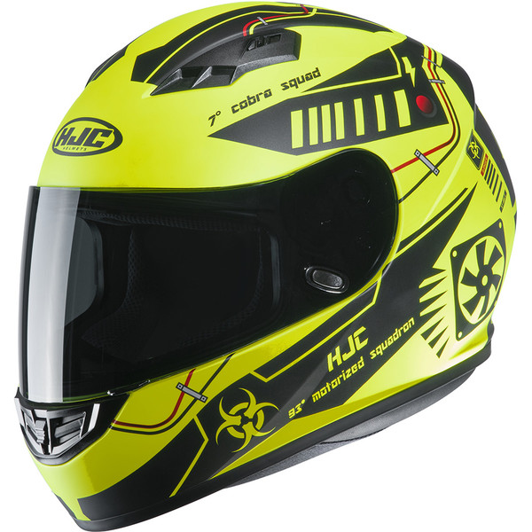 HJC - Casque CS-15 Tarex MC4SF / Jaune fluo / Noir