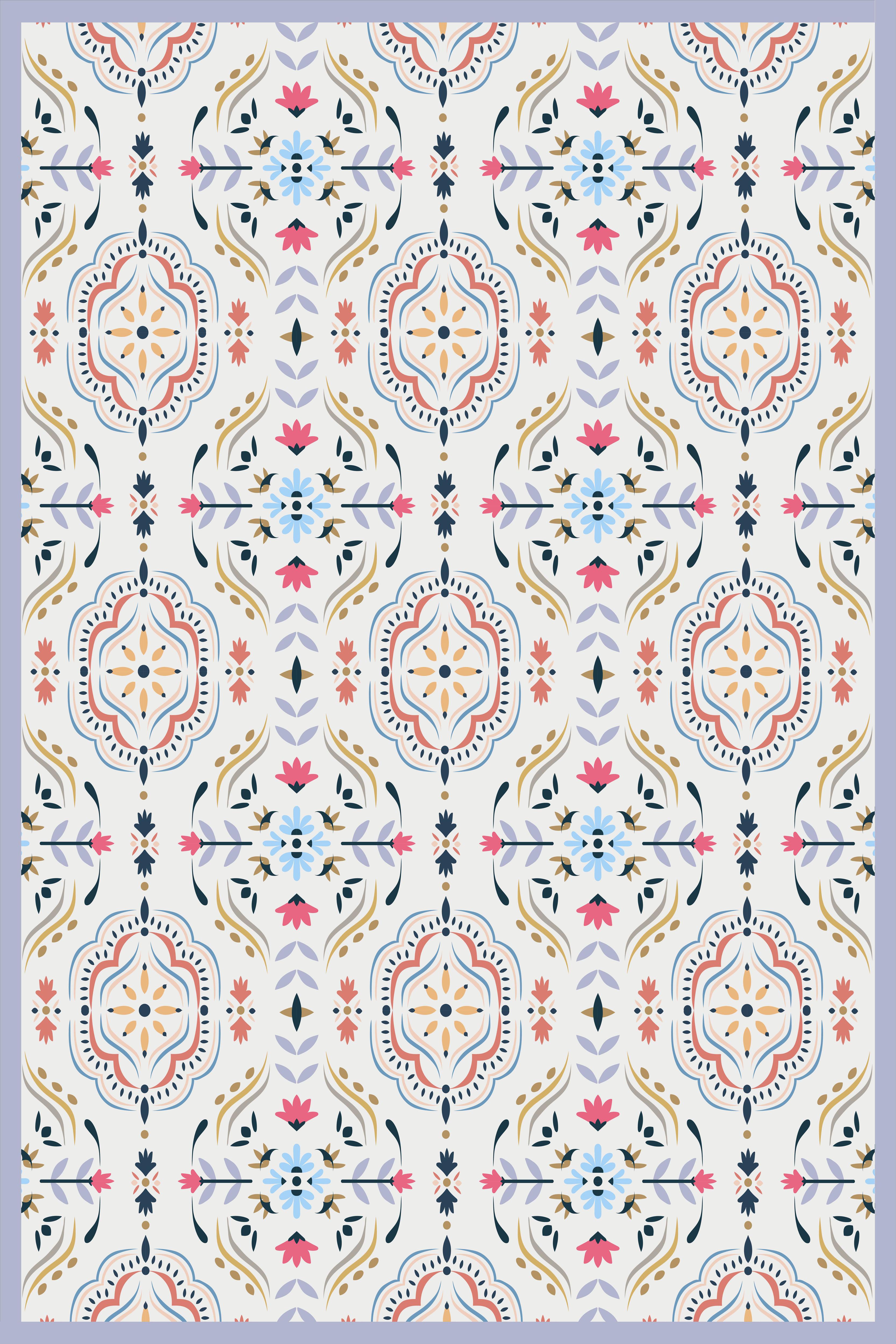 TAPIS 100X150CM ISADORA MULTICOLORE