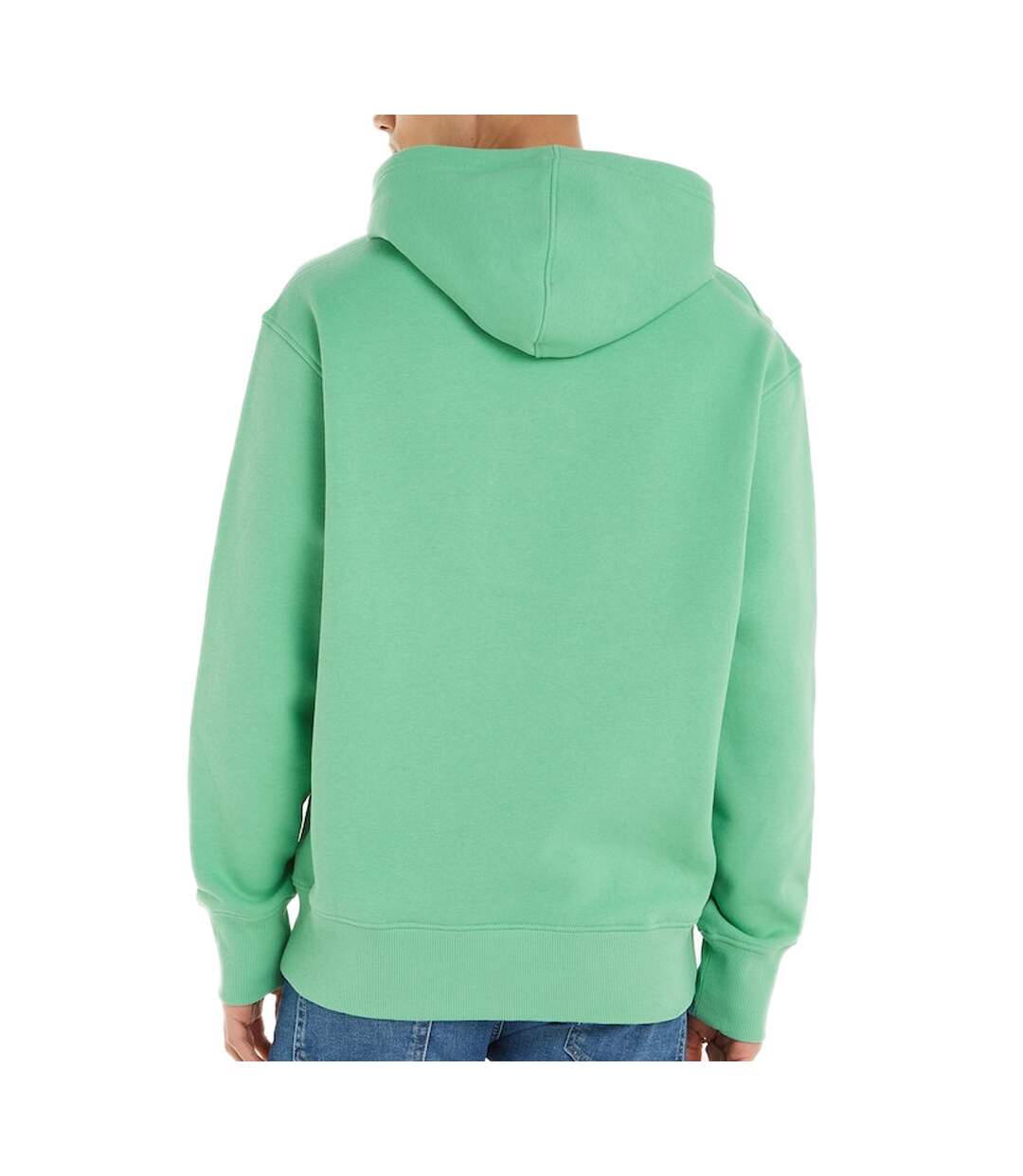 Sweat Vert Homme Calvin Klein Jeans Curved