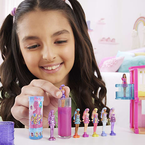 Barbie mini Color Reveal dukke – flere varianter – assorteret