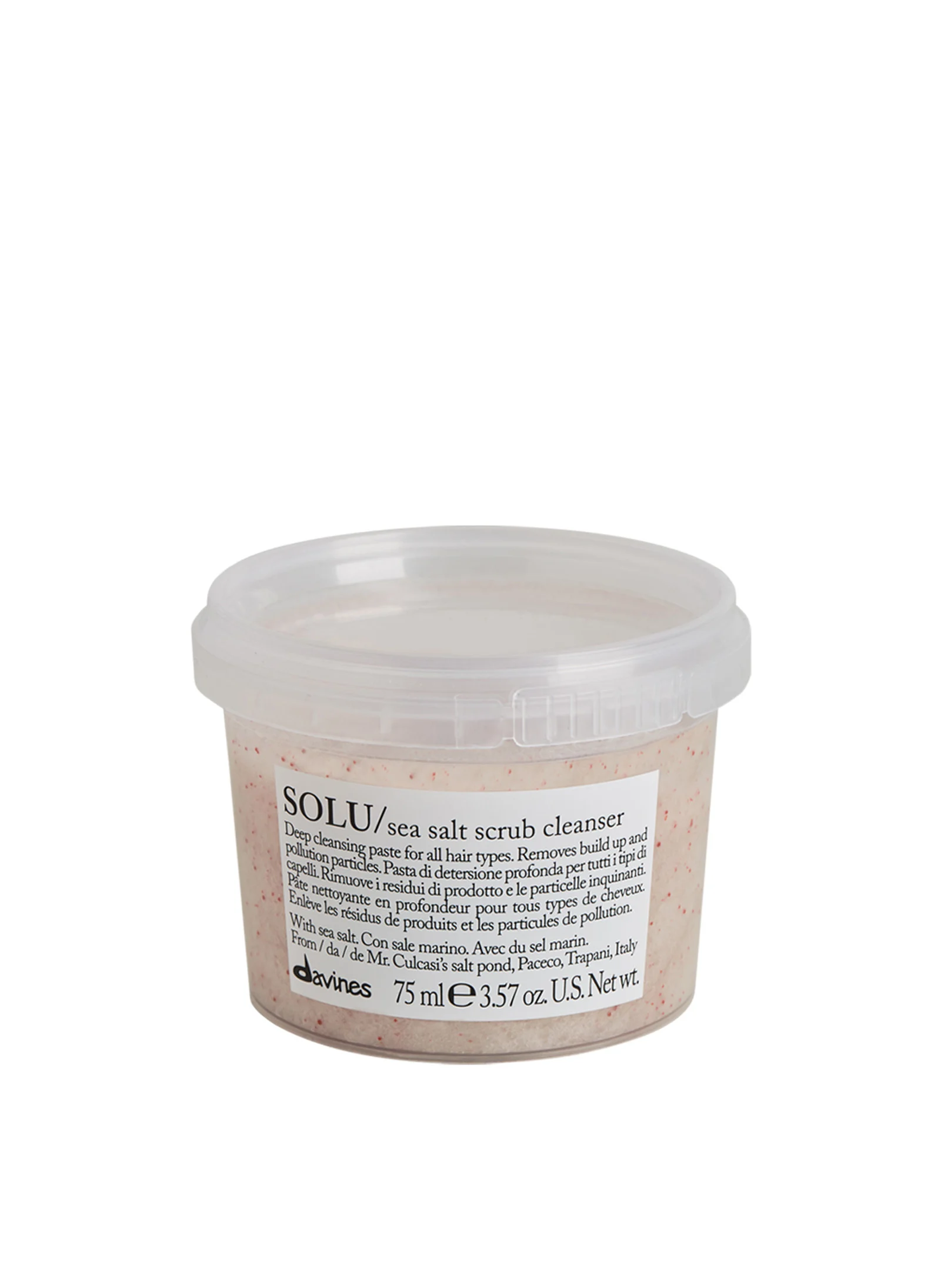 SOLU Sea Salt Scrub Cleanser |
