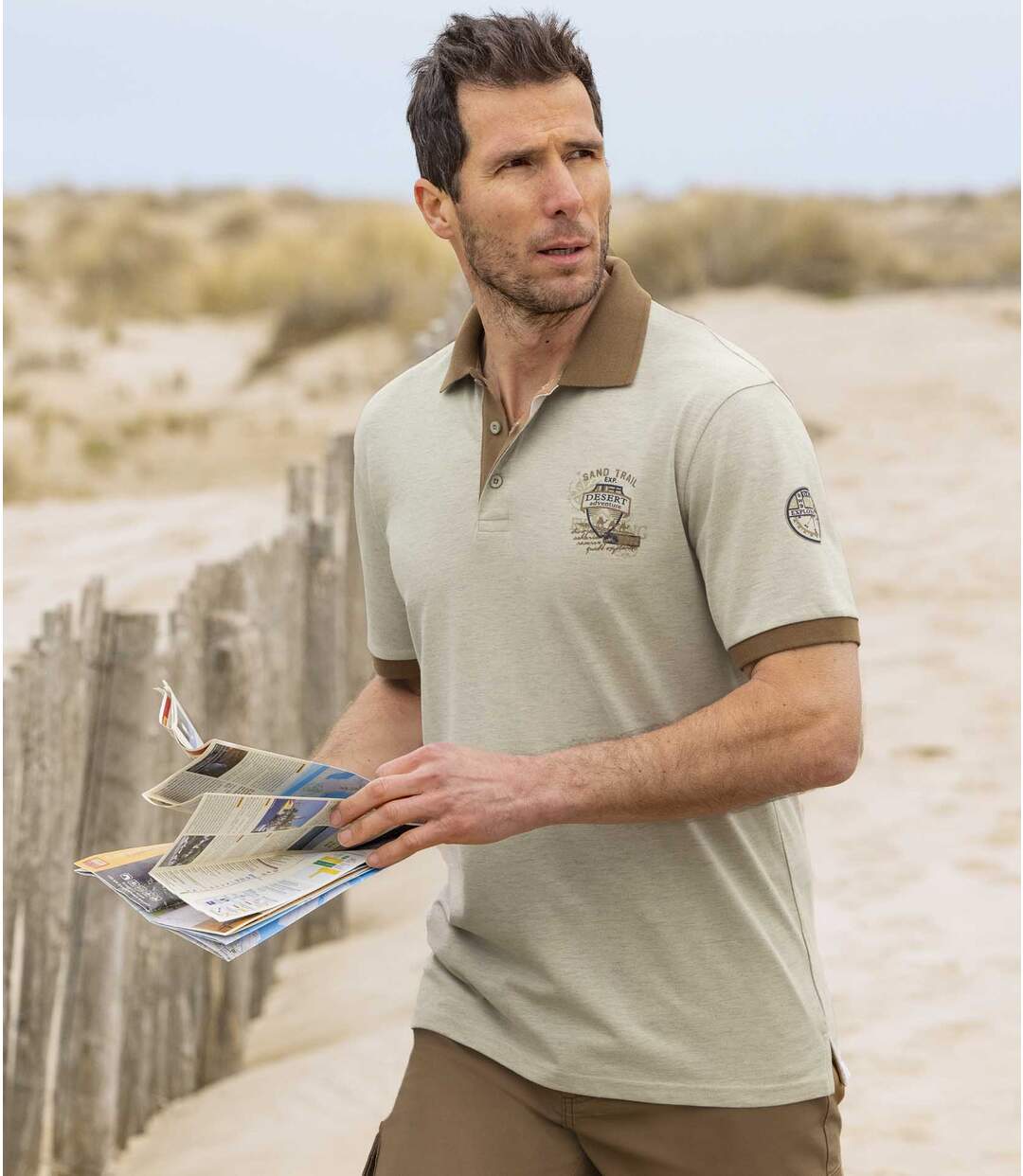 Lot de 2 Polos Sand Trail