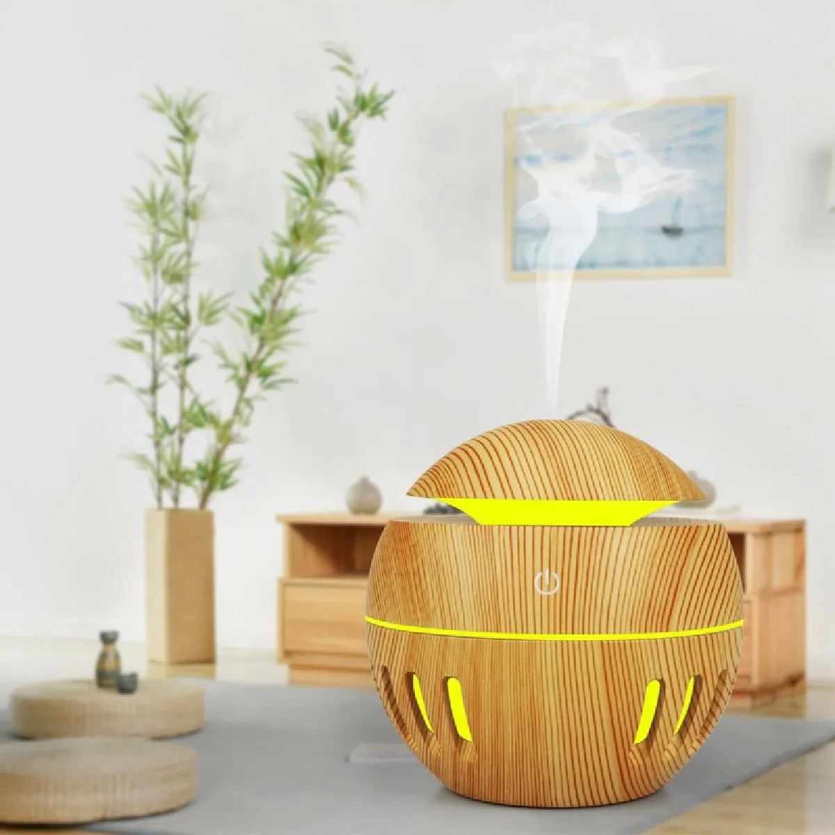 WEWOO Humidificateur bois