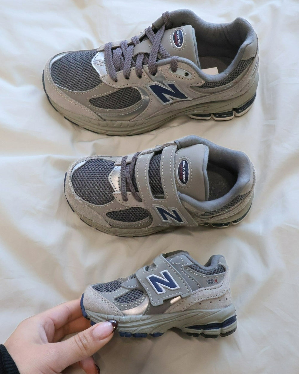 Køb New Balance Sneakers Grey 2002 Kids Hook & Loop
