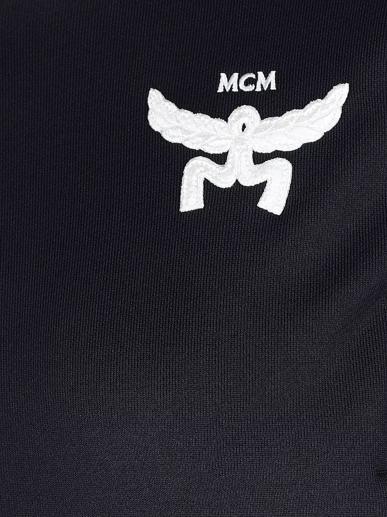 MCM Kapuzensweaterjacke ESSENTIAL LAUREL dunkelblau