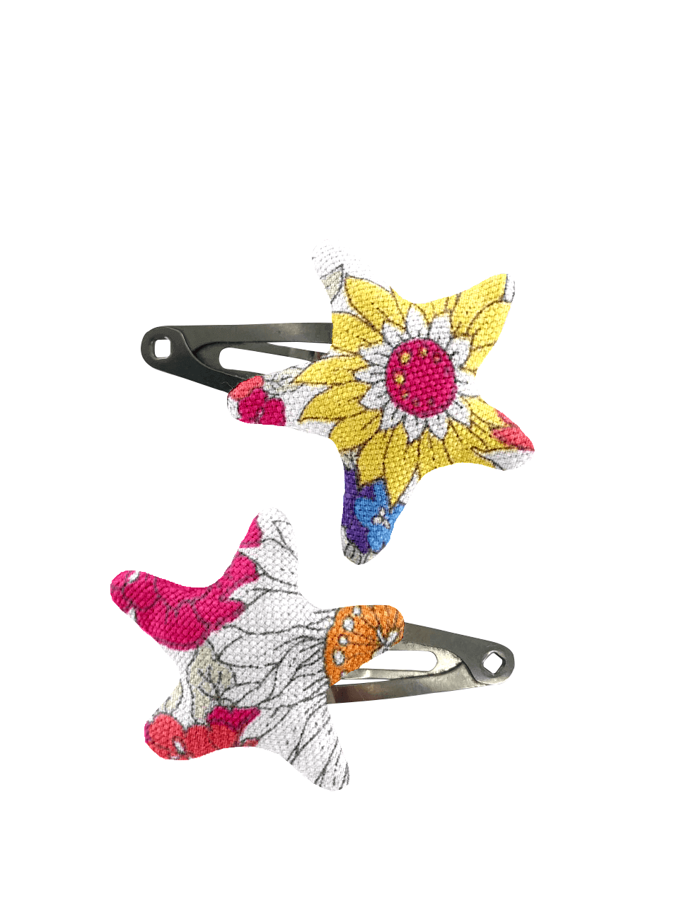 Barrettes Clic-Clac Étoile Tutti Fleuri