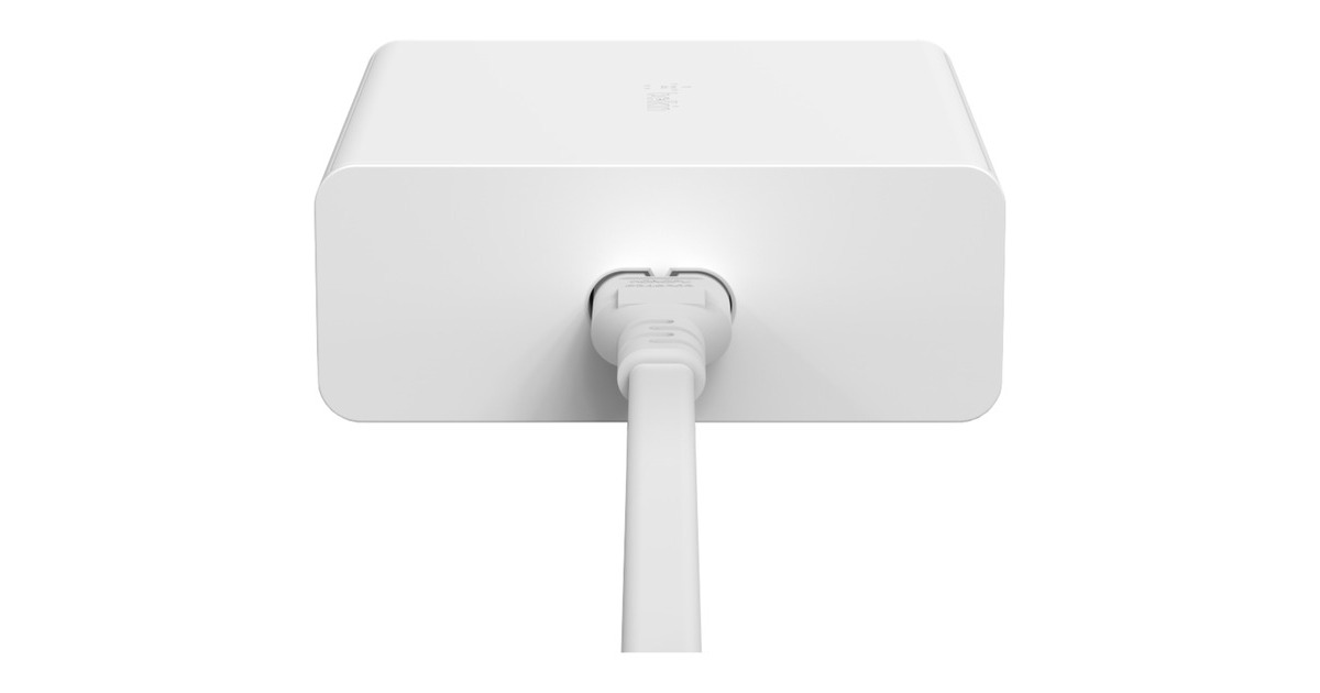 BelkinBoostCharge PRO 4-poorts GaN-lader  (Wit, 108W)