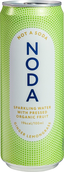 Noda Fruitwater Ginger Lemongrass (330 ml)