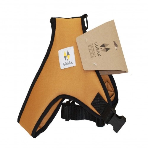 Arnês ergonômico macio, cor mostarda