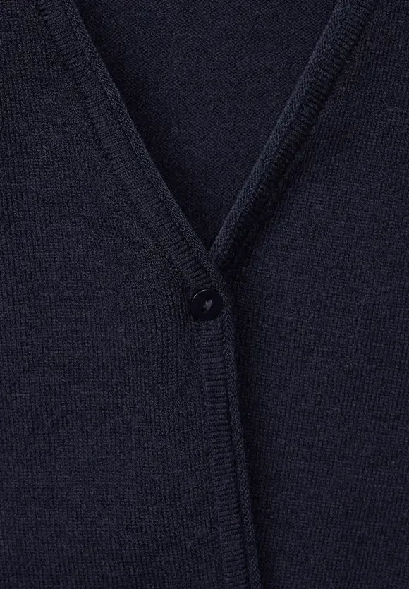 Kurzer Cardigan - deep blue