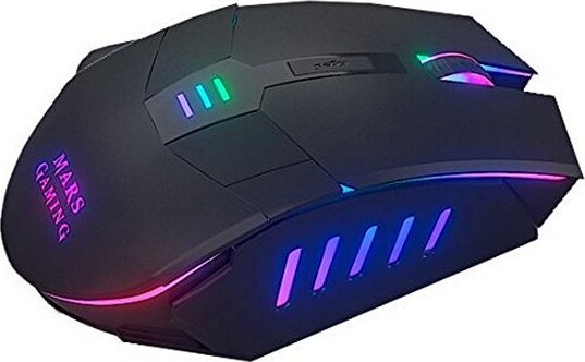 Mars Gaming Mm116 - Led Gaming Mus - 3200 Dpi - Sort