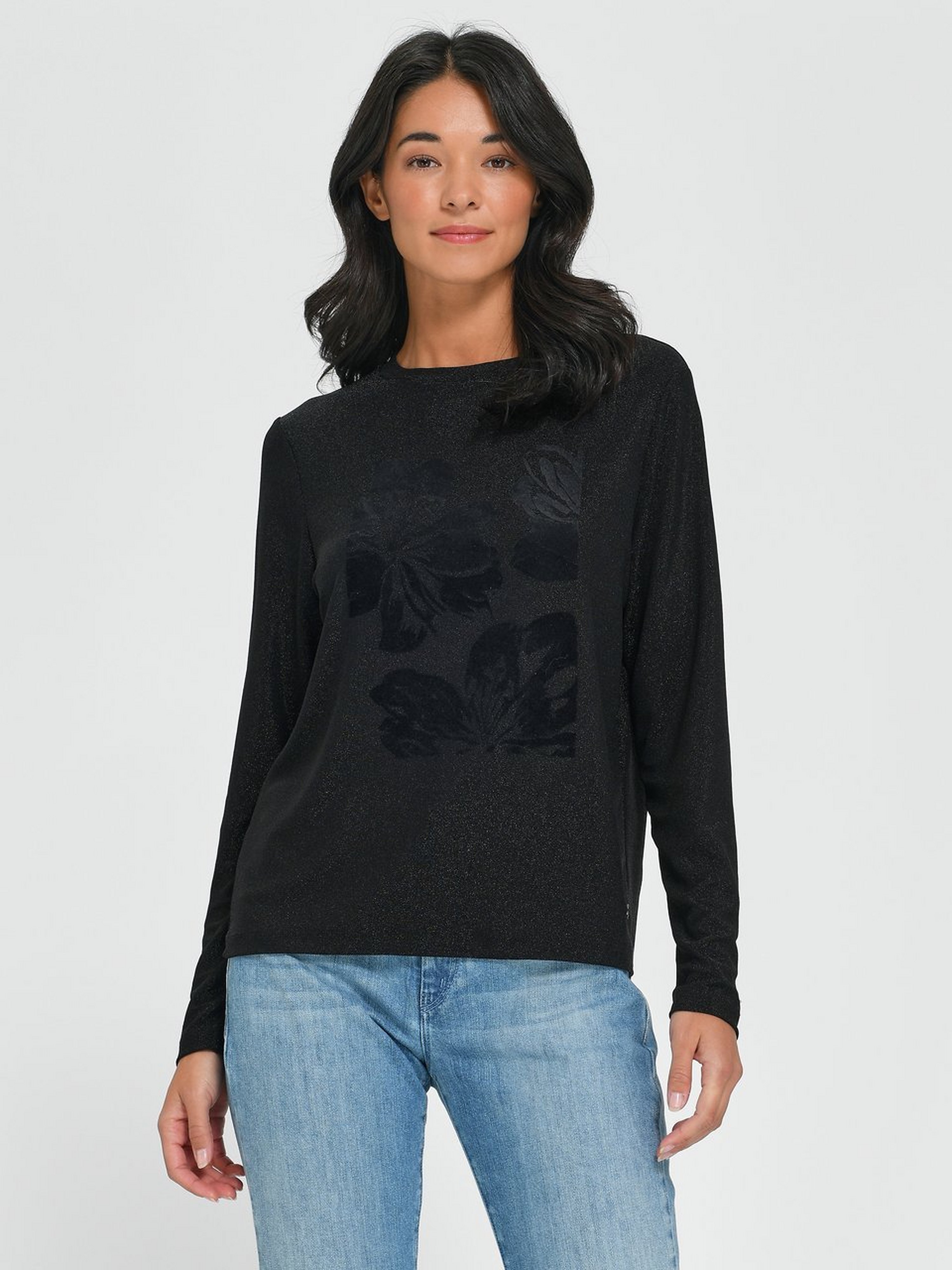Rundhals-Shirt