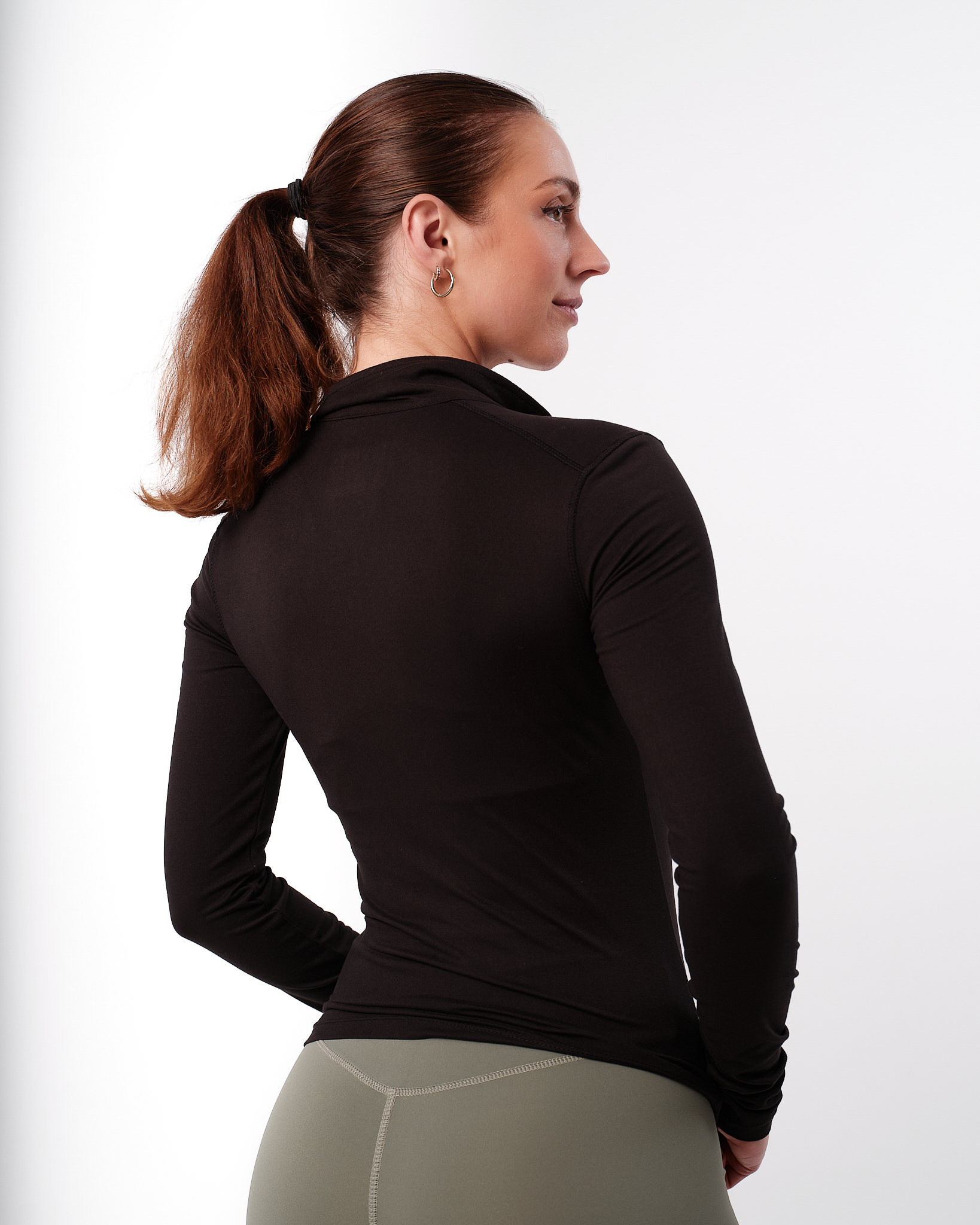 LEVITY Essential 1\4 Zip Sweater Black