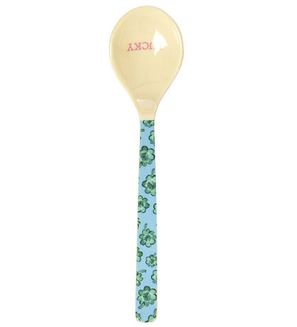 Rice Löffel - Melamin - Tee - Blau/Good Luck