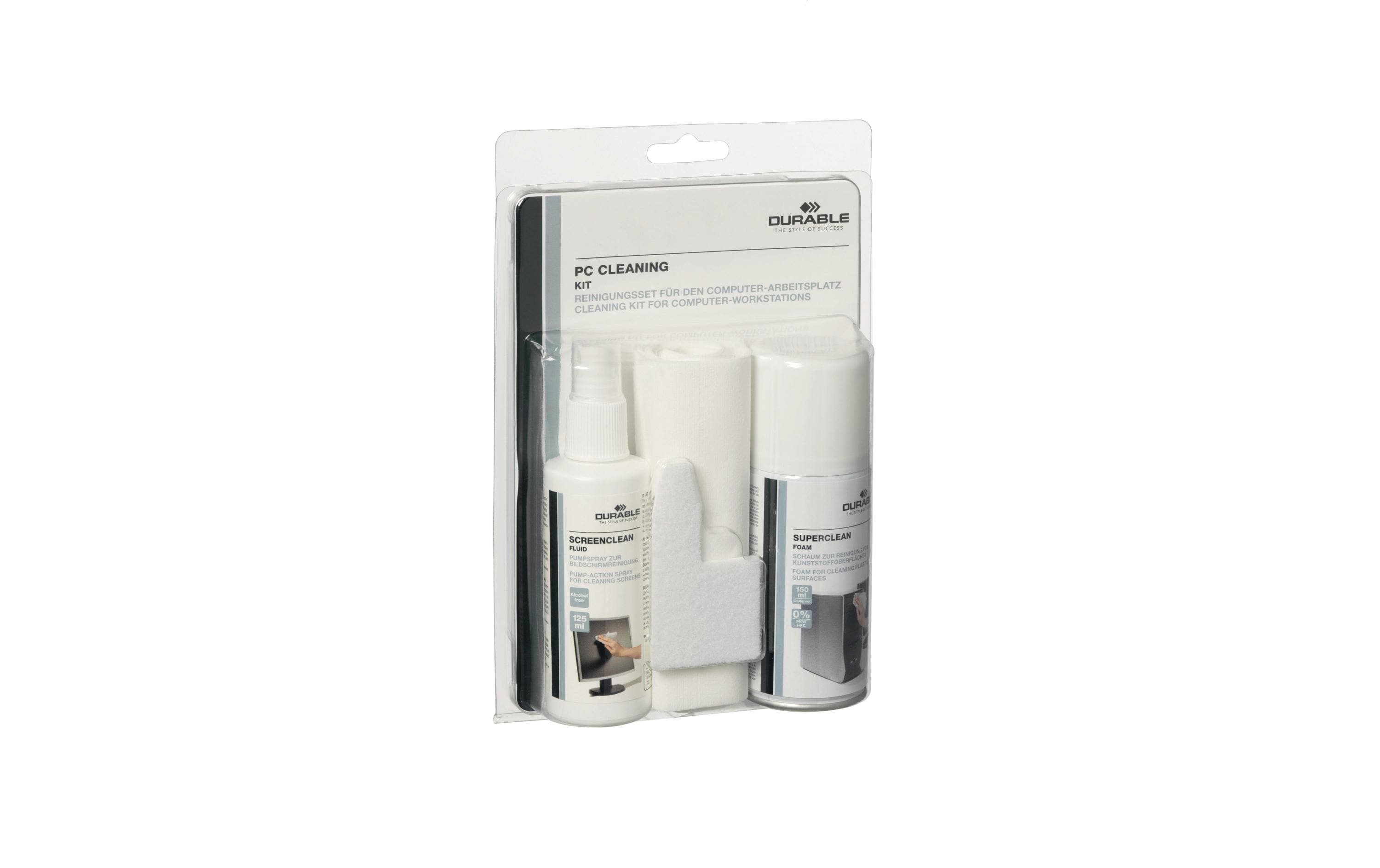 Reinigungsspray und Tuch PC Cleaning Kit 1 StückSuperclean und Screenclean