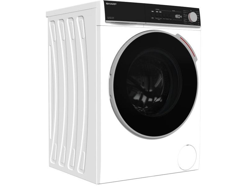 Sharp Waschmaschine ES-NFB914CWA-DE Links Frontloader mit 9 kg Ladekapazität