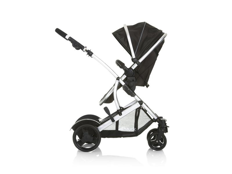 Hauck Geschwisterwagen Duett 2 Black Geschwisterwagen Duett 2, Schwarz