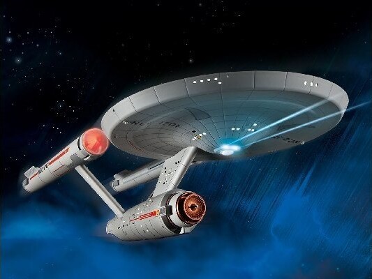 Revell - U.S.S. Enterprise Ncc-1701 Tos - 1:600 - Level 3 - 04991