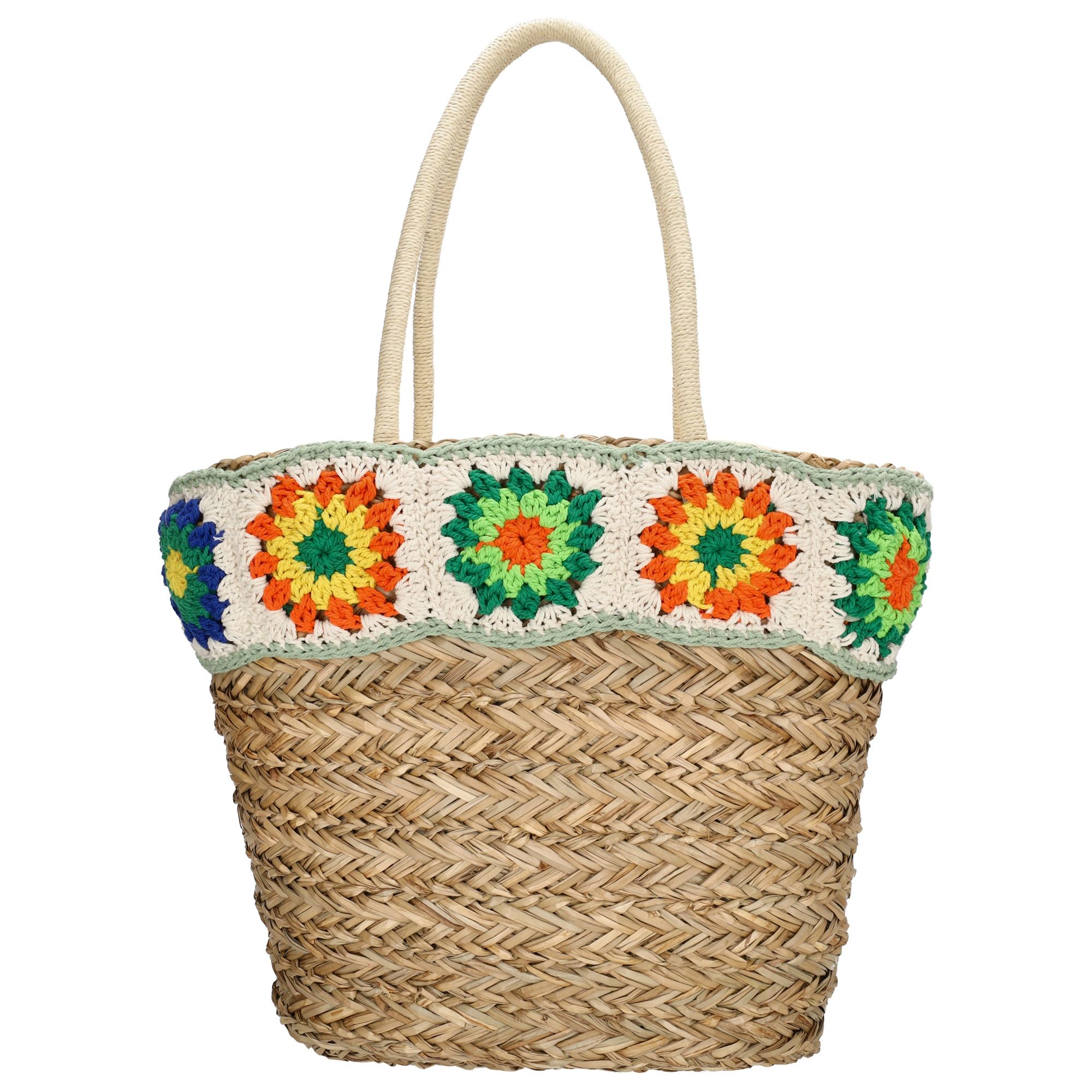 PE-Florence Natural Life Rieten Mand
