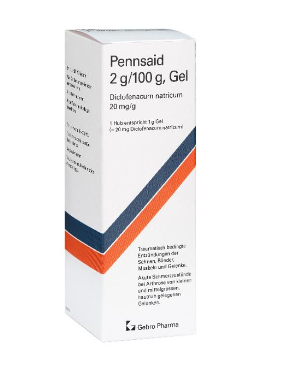 PENNSAID Gel 2 g/100g Dosierspr 112 g<br>112 g, Dosierspray, Gel