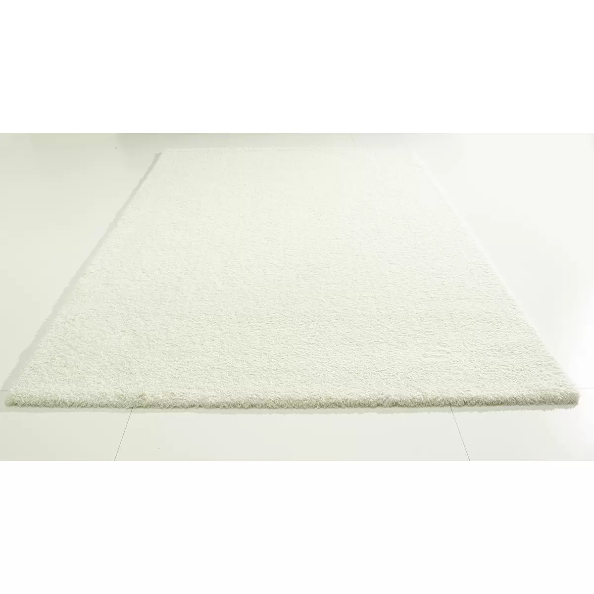 Hochflorteppich Lounge weiss