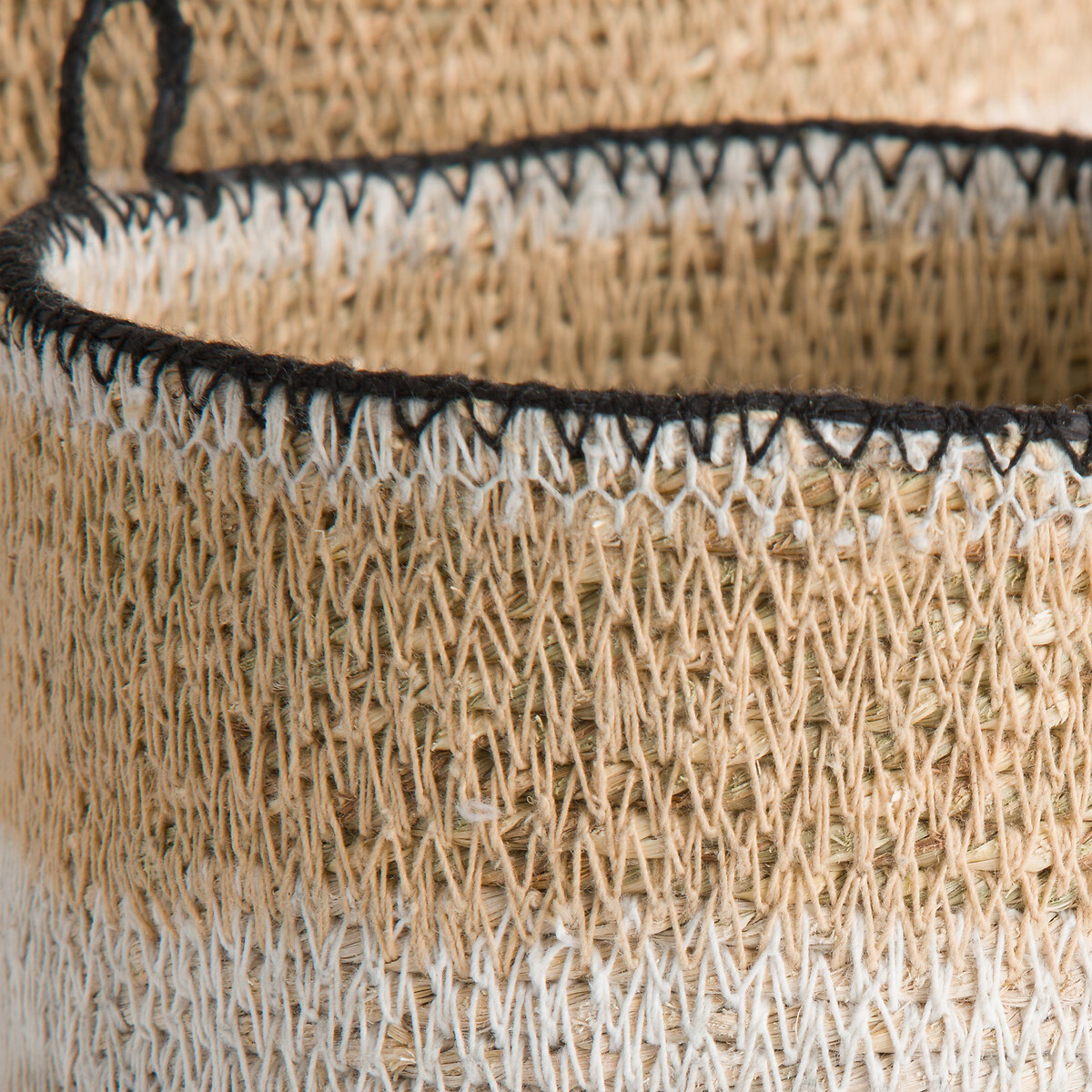 LA REDOUTE INTERIEURS<br>Conjunto de 2 cestos de parede para herbário, Saski