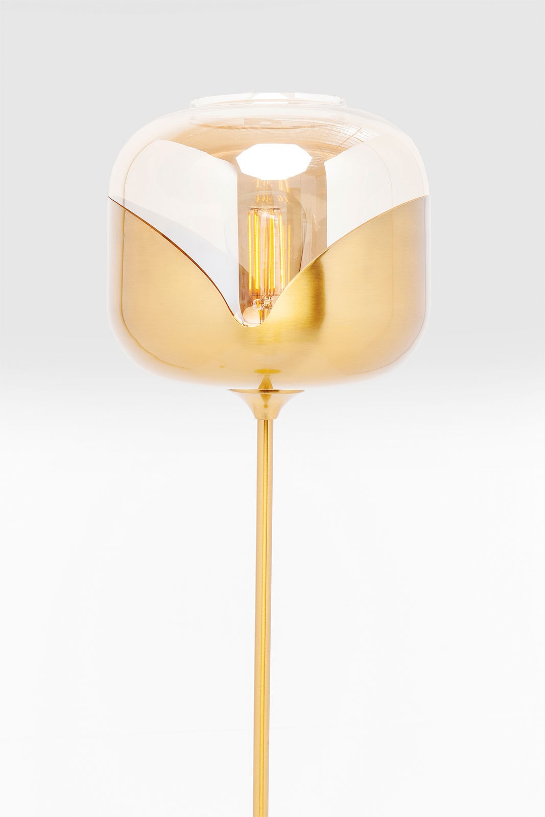 KARE DESIGN Retrofit Stehlampe GLOBLET BALL goldfarbig