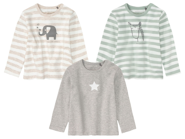 Baby shirt met lange mouwen