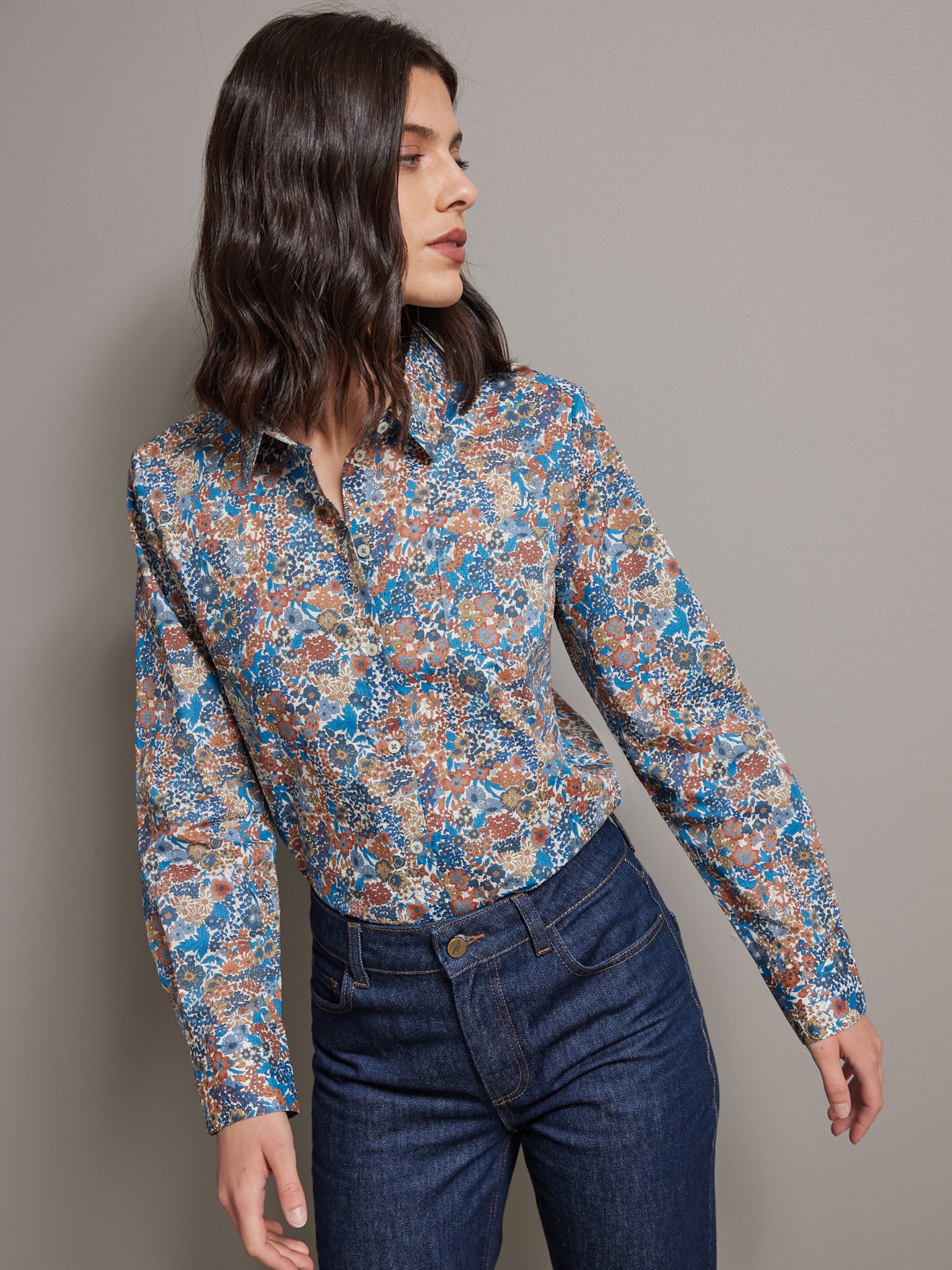 Chemise femme tissu Liberty - Limited Collection