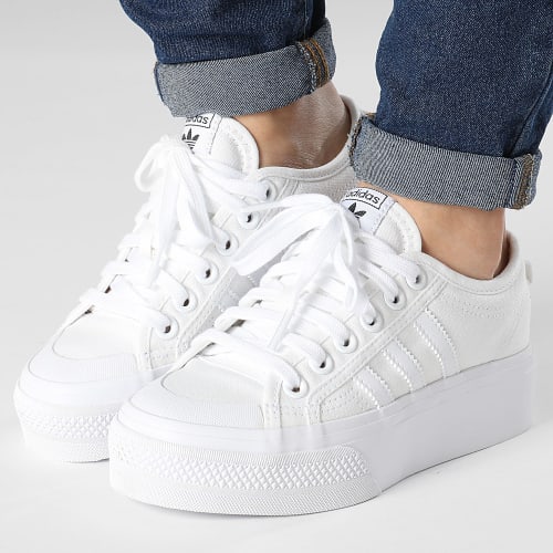 Baskets Femme Nizza Platform FV5322 Footwear White