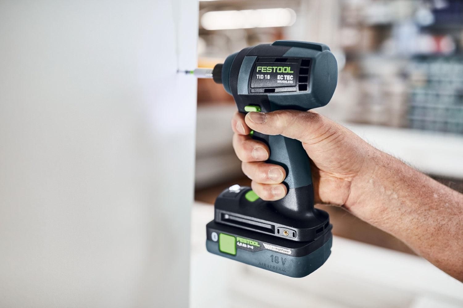Festool TID 18 HPC 4,0 I-Plus Accu slagschroevendraaier 180Nm 18V 4.0Ah in Systainer - 576482