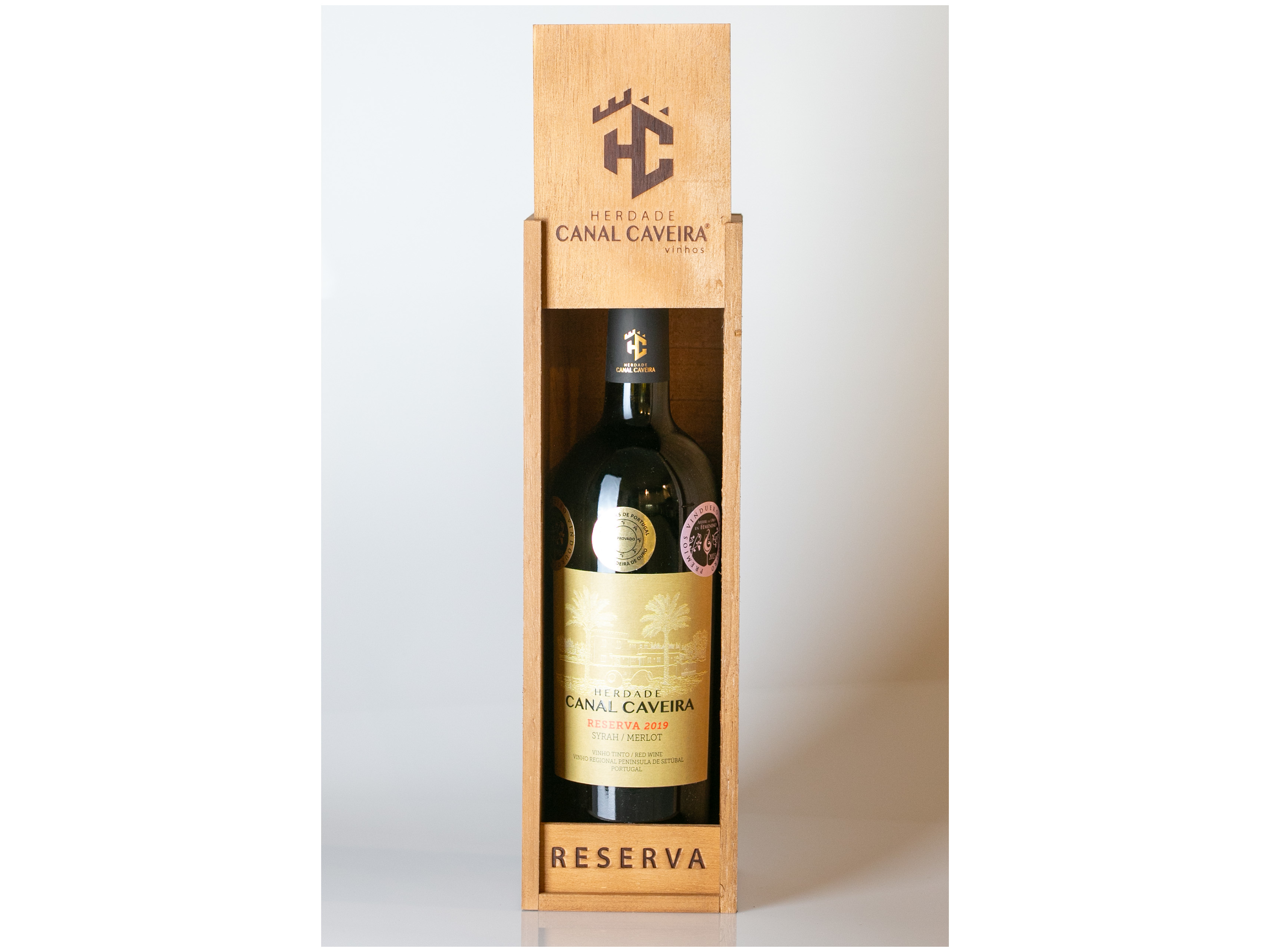 VINHO TINTO HERDADE CANAL CAVEIRA SYRAH MERLOT 0.75L