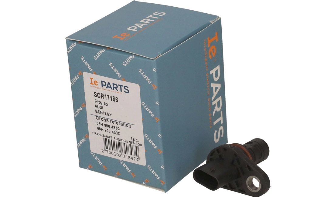 Impulsensor, krumtapaksel