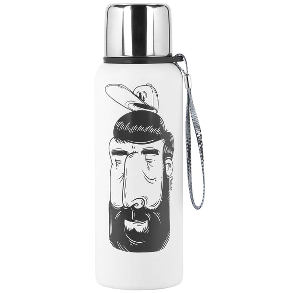Bouteille isotherme PICTURE CAMPEI VACUUM BOTTLE WHITE