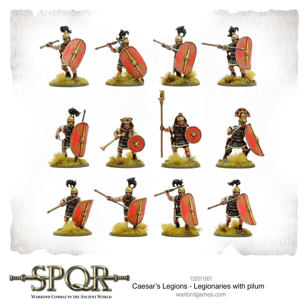 SPQR: Caesar's Legions - Legionaries with Pilum