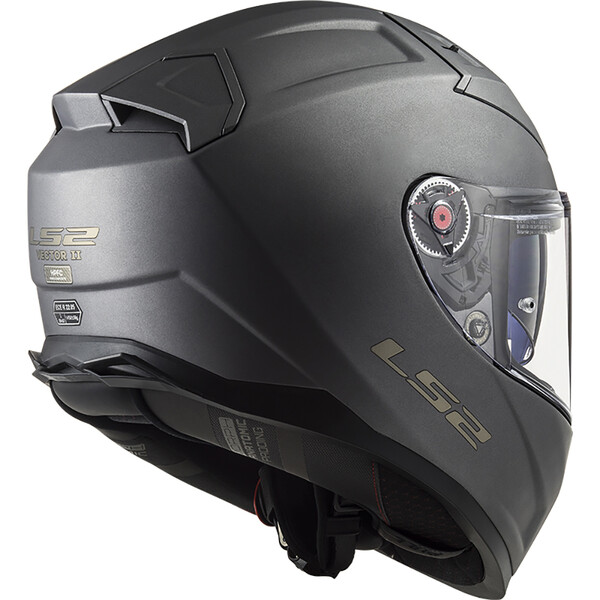 LS2 - Casque FF811 Vector II Solid Titanium mat