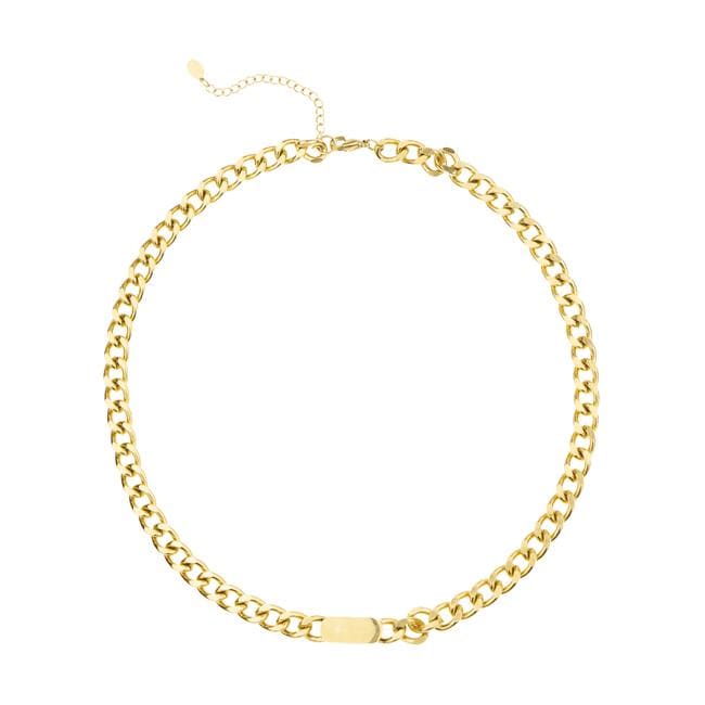 BiSjU Jewellery Ketting Klein Hartje Gold Plated