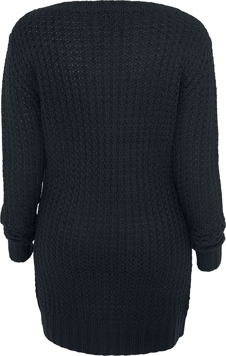 Ladies Sweat Long Wideneck | Urban Classics Pull tricoté