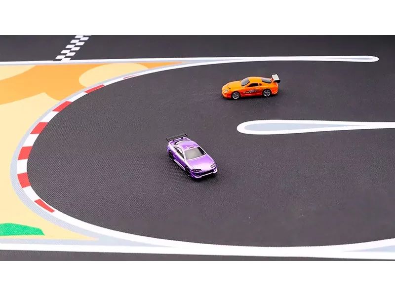Turbo Racing Track XL Micro Rally 80 x 120 cm Piste XL für Micro Rally (80 x 120 cm)-design 2