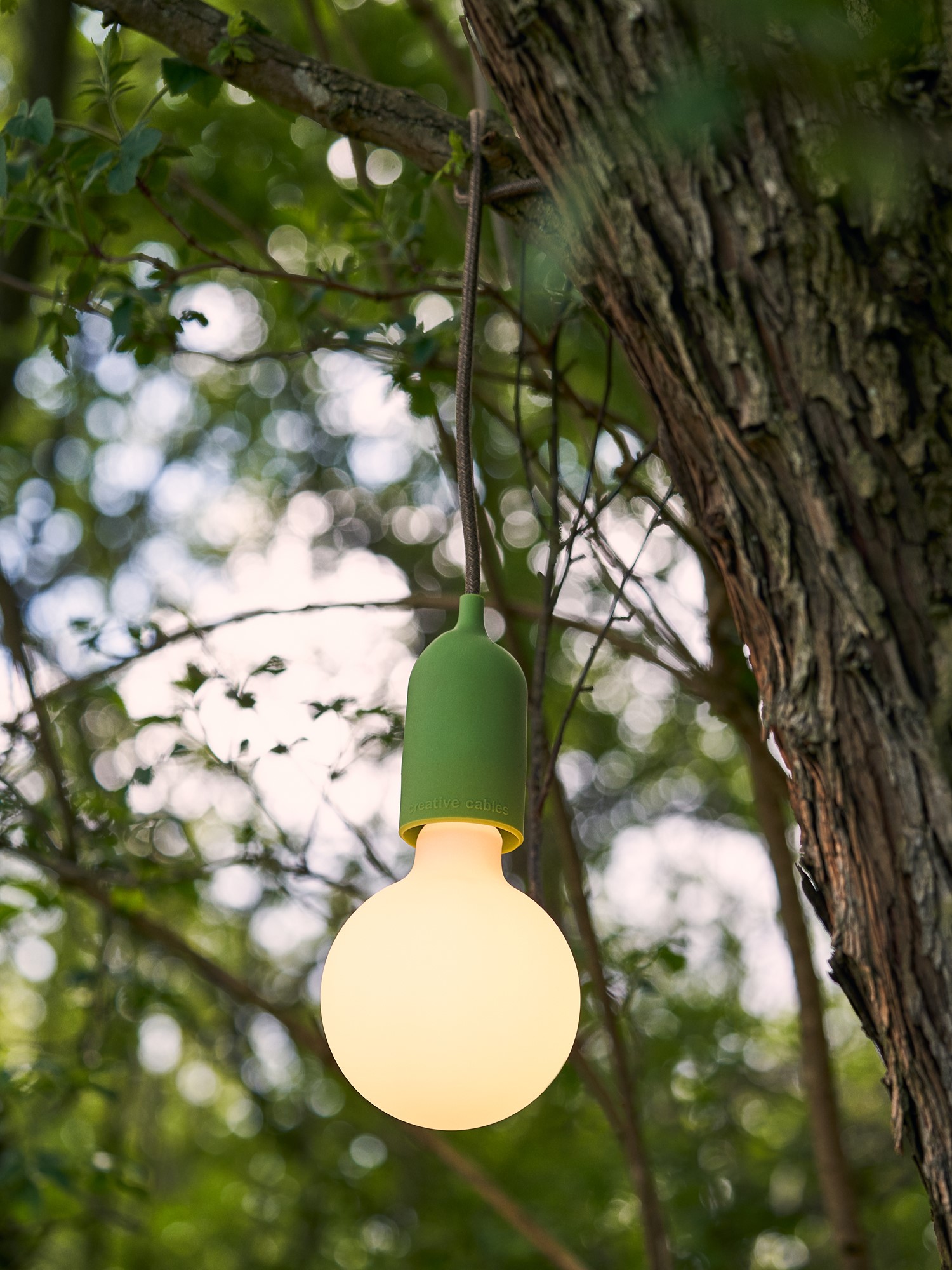 LED-pære Satin White | Glas. E27. 7,2 W. 12,5 x 17,8 cm. | White | Creative Cables