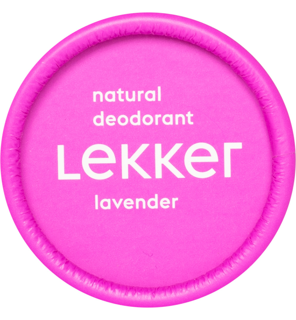 The Lekker Company Deodorant lavendel (30 gr)