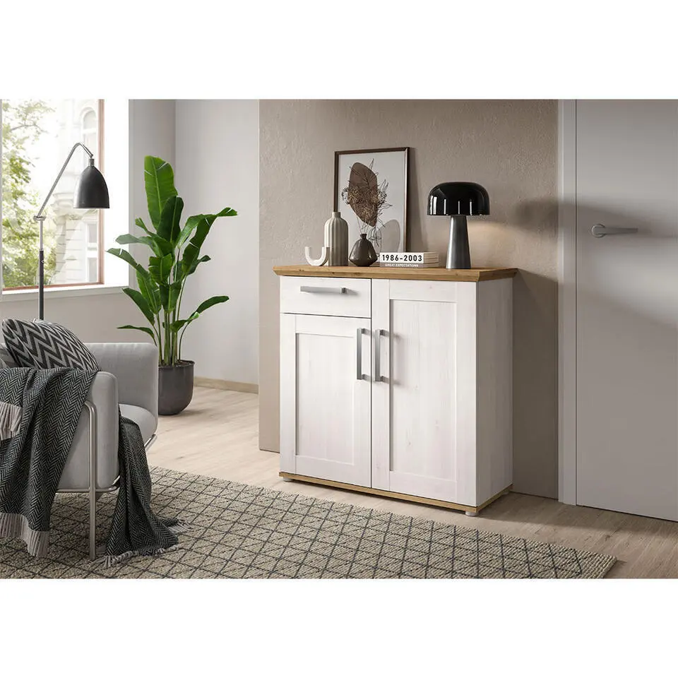 Hioshop Verona dressoir 1 lade 2 deuren lariks decor
