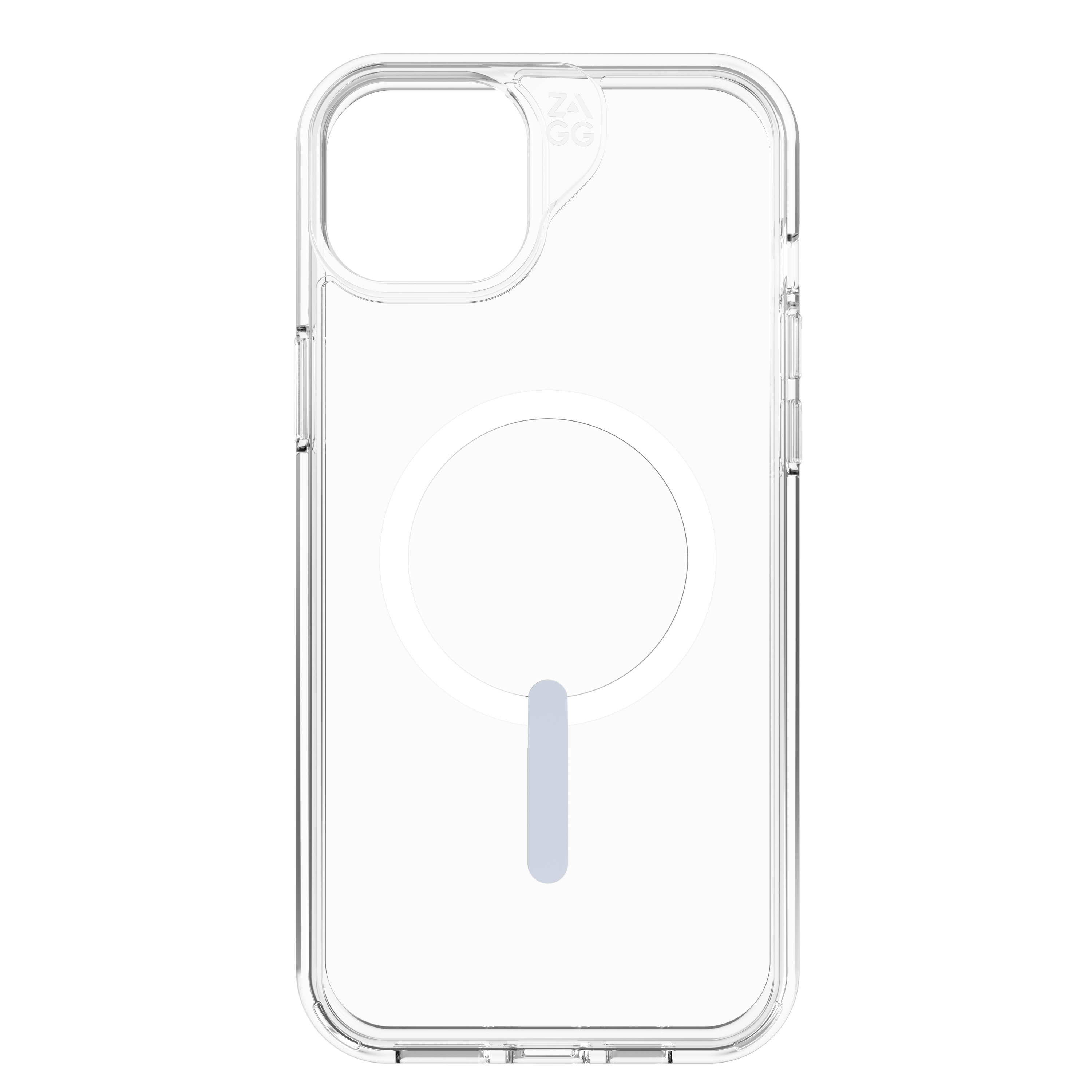 iPhone 15 Plus Antibakterielle MagSafe Schutzhülle Crystal Palace Snap D3O aus Recycelten Materialien (702312617) - Transparent