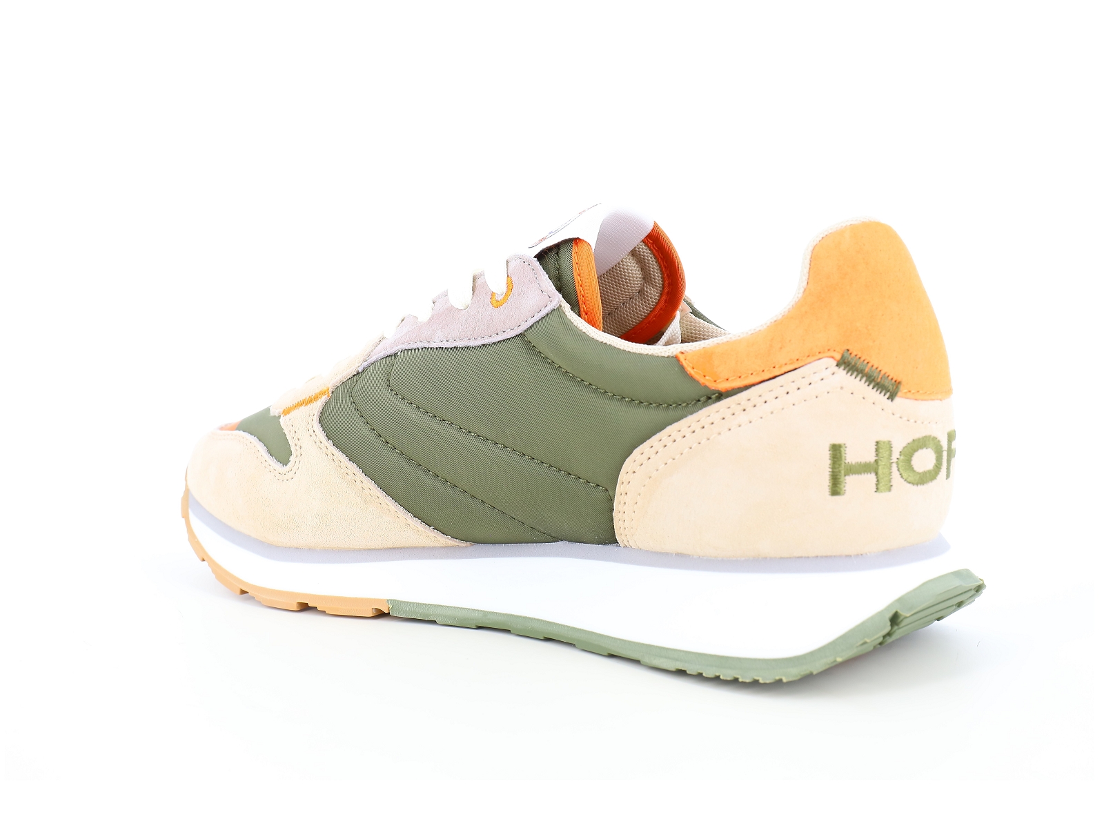 Hoff-RHODES Matières combinées Kaki