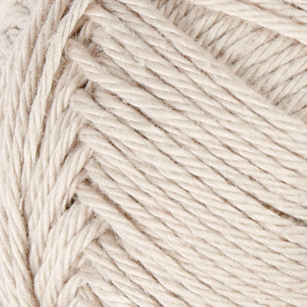 Bomuldsgarn - Nr. 8/4 - Sand - L 170 M - 50 G