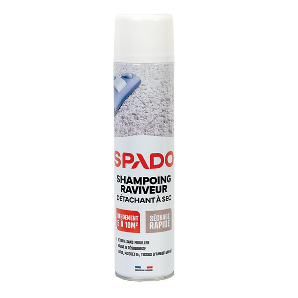 Nettoyant moquette shampooing raviveur Spado 600 ml
