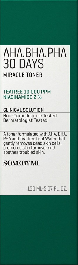 Some By Mi AHA BHA PHA 30 Days Miracle Toner 150ml